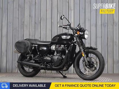 TRIUMPH BONNEVILLE T100 BLACK