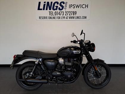 TRIUMPH BONNEVILLE T100 BLACK