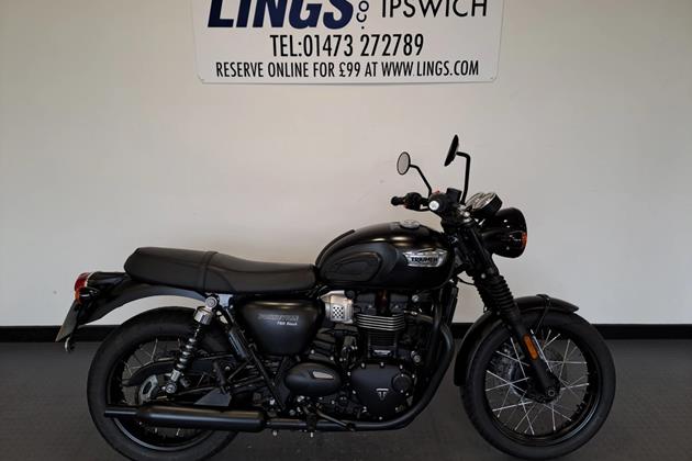 TRIUMPH BONNEVILLE T100 BLACK