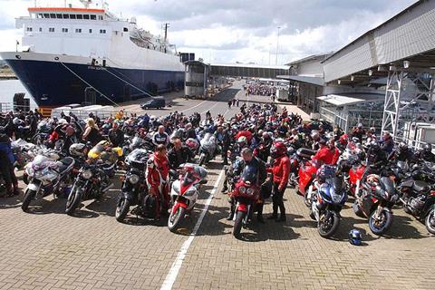 Riders flood ferry