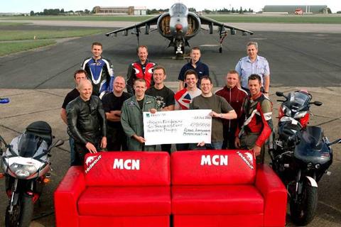 RAF lands MCN Sofa