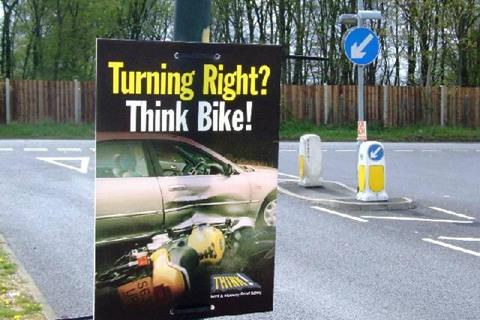 Turning right? Think bike!