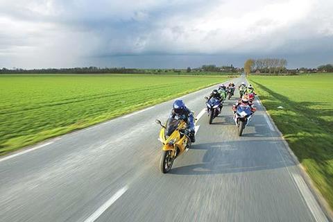 Flag danger for bikers