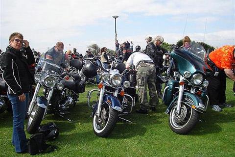 Harley charity rally