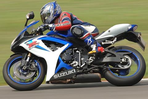 GSX-R600 onboard video