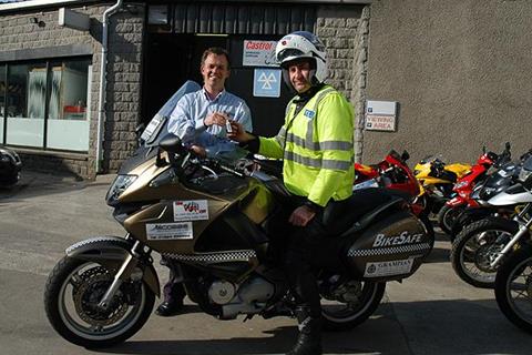 New bike for Bikesafe