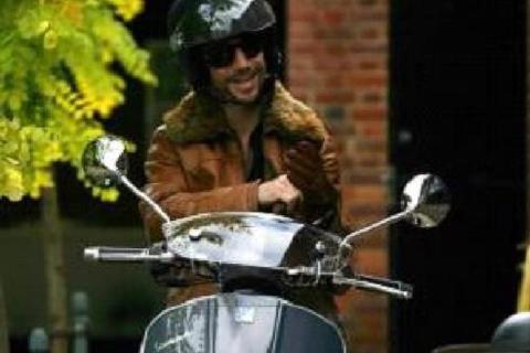 Jay Kay's new Vespa