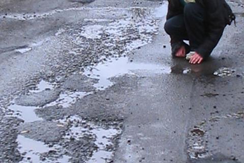 The worst road surface in Carlisle?