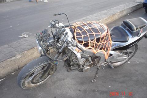 'Slightly used' bike spotted...