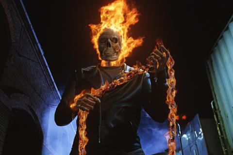 Ghost Rider beats box office records