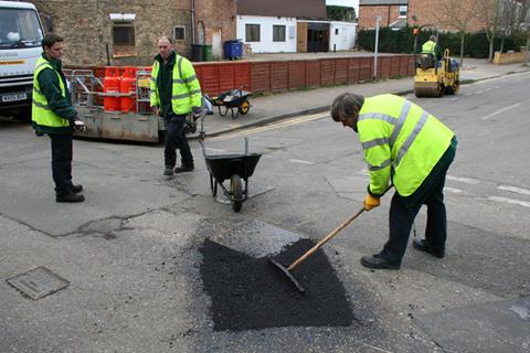 MCN repairs potholes