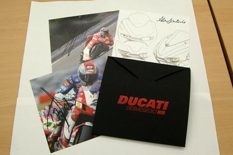 Ducati delivers gift packs for Desmo owners