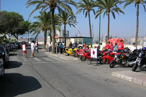 Biking in Spain