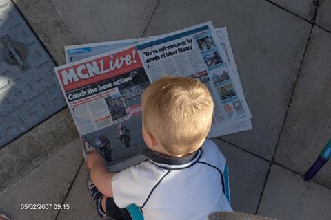 20-month-old checks out MCN