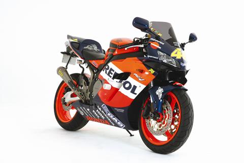 Stolen Repsol Rossi rep