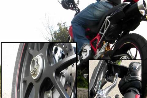 Video: Hypermotard in action on UK roads