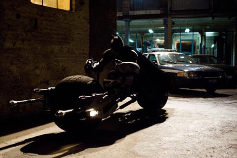 Batman's new motorcycle for next film - The Dark Knight