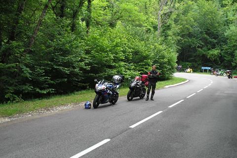 Misano WSB on a pair of GSX-Rs