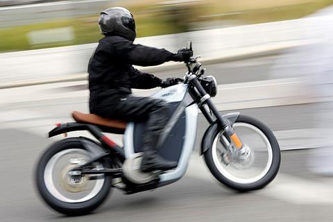 Electric motorcycle becomes a reality