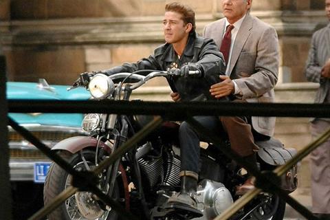 Indiana Jones makes his comeback - on a motorcycle