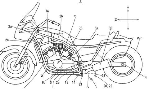 2008 Yamaha V-Max patents revealed