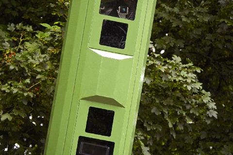 Bomb-proof speed camera pictures