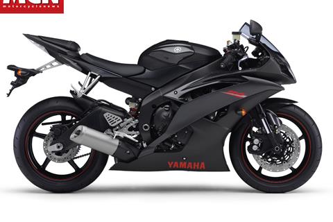 The 2008 Yamaha R6 motorcycle revealed