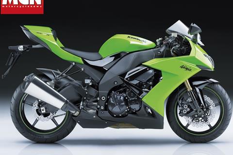 2008 Kawasaki ZX-10R motorcycle revealed