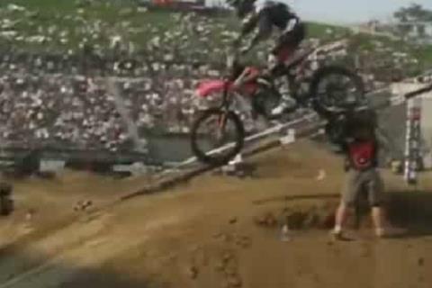 Video: X-Games rider smacks cameraman