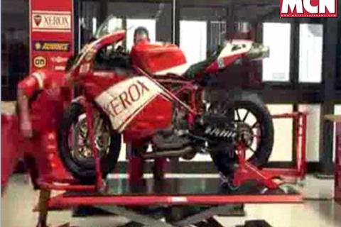 Watch the video to win a Ducati Xerox outfit