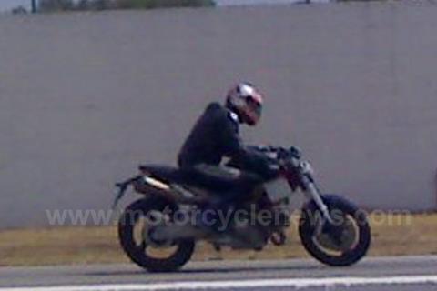 New Ducati Monster spied testing