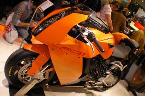 Milan Show: First look at production KTM RC8 motorcycle