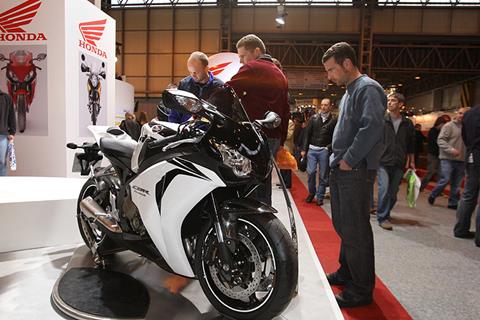 Is the 2008 Honda Fireblade your favourite motorcycle at the NEC Show?