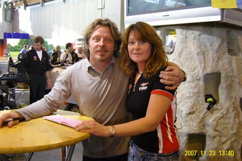 Me and Charlie Boorman