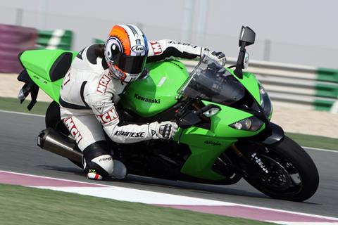 Video: A lap of Qatar onboard the 2008 ZX-10R