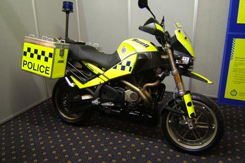 Buell Ulysses police bike