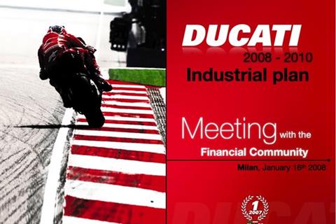 Ducati to launch ten new motorcycles by 2010