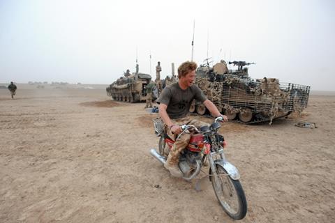 Prince Harry finds times to ride motorcycle while fighting Taliban