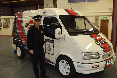 Police ‘bling up’ speed camera van