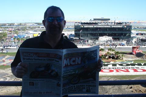 Flying the MCN flag