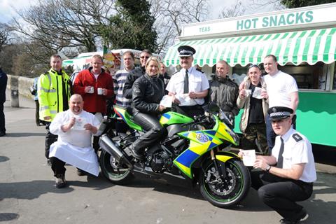 Cumbria Constabulary uses napkins for bike safety campaign