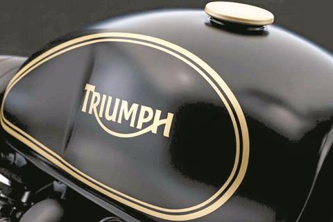 Picture gallery: 50th anniversary Triumph Bonnevilles