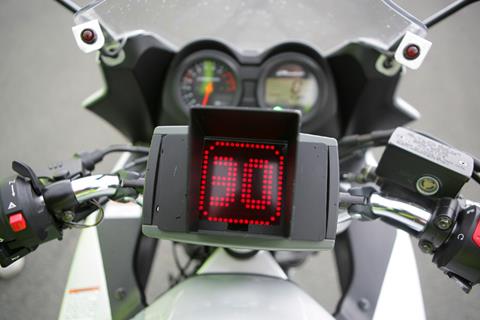 Motorcycles to get new onboard warning systems