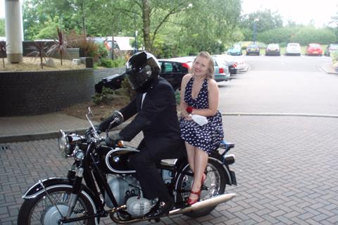 Taking my daughter to her Prom in style