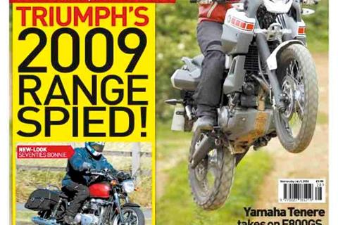 MCN July 9: 2009 triumphs, Yamaha Tenere and BMW Superbike