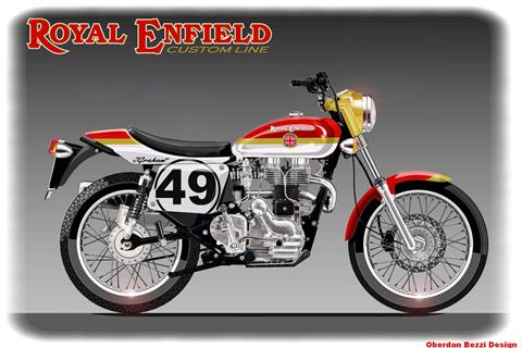 My Royal Enfield " Custom Line"