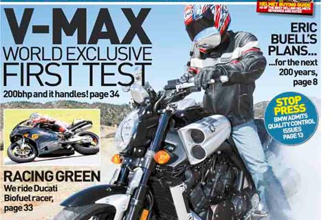 New MCN August 27: V-Max world exclusive first test