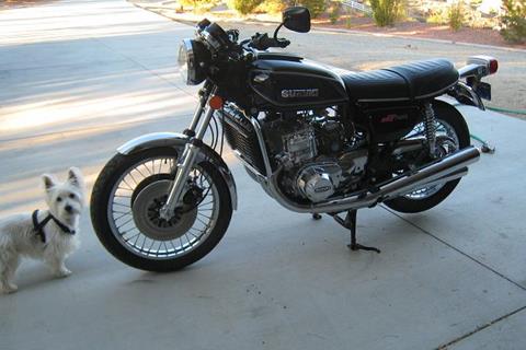 My 1977 Suzuki GT750B