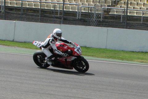 Schumacher testing at Hockenheim