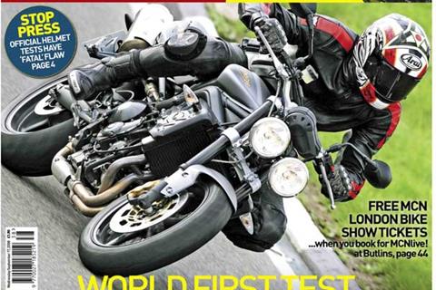 New MCN September 17: Worlds first test of Triumph Street Triple R